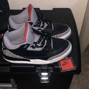 Black cement 3s